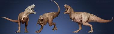 3D модель Тираннозавр (1) (STL)